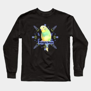 Budgie Lover Gift Long Sleeve T-Shirt